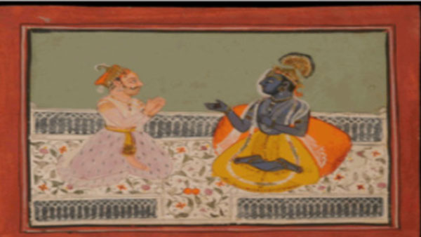 Krishna and Arjuna: