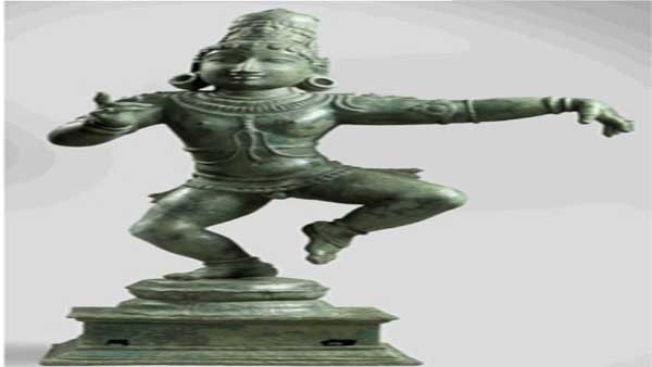 The dancing child-saint Sambandar 12th century CE, Tamil Nadu, Bronze, 66.0cm x 36.0cm 143987: