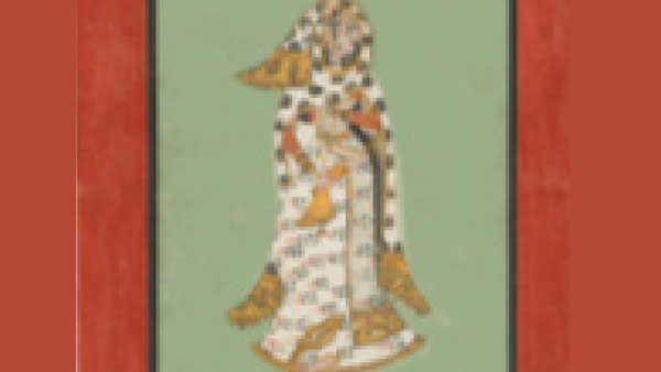 Young lady with elaborate saree:
