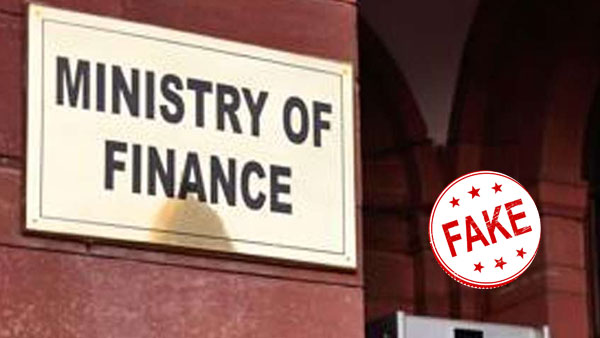 Fake: FinMin has not asked recipients to share bank details to receive funds Fake: FinMin has not asked recipients to share bank details to receive funds