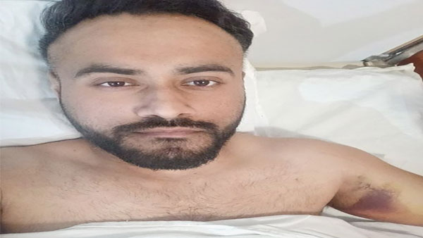 Harjot Singh, who was shot in Kyiv in Ukraine, reaches Poland en route to India Harjot Singh, who was shot in Kyiv in Ukraine, reaches Poland en route to India