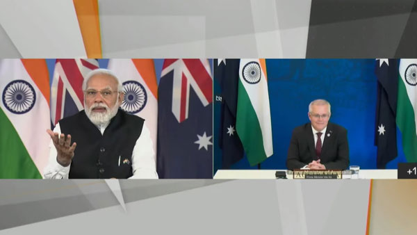 Border peace key for normalisation of ties with China: PM Modi at India-Australia Summit Border peace key for normalisation of ties with China: PM Modi at India-Australia Summit