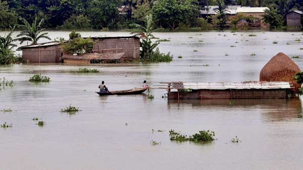Assam floods first wave nearly 57,000 people in 7 districts, kills three | Key points Assam floods first wave nearly 57,000 people in 7 districts, kills three | Key points
