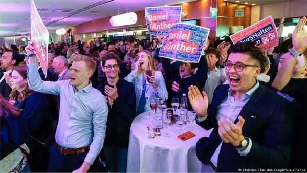 Germanys CDU set to win Schleswig-Holstein election