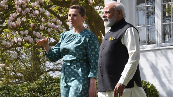 PM Modi takes private tour of Danish counterpart Mette Frederiksens residence [Pics]