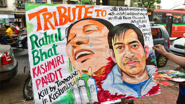 Rahul Bhat killing: 350 Kashmiri Pandit govt employees resign