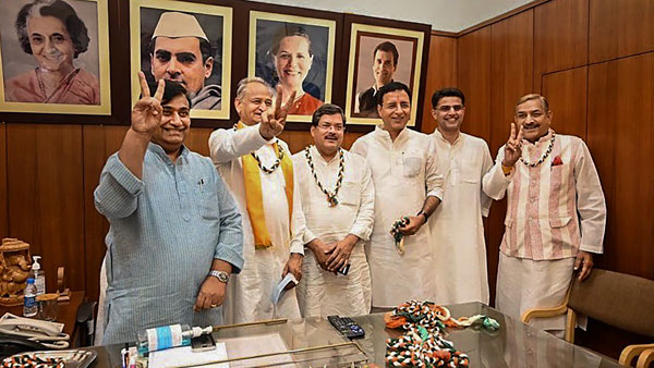 Ahead of RS polls, Rajasthan Congress moves MLAs to Udaipur Ahead of RS polls, Rajasthan Congress moves MLAs to Udaipur