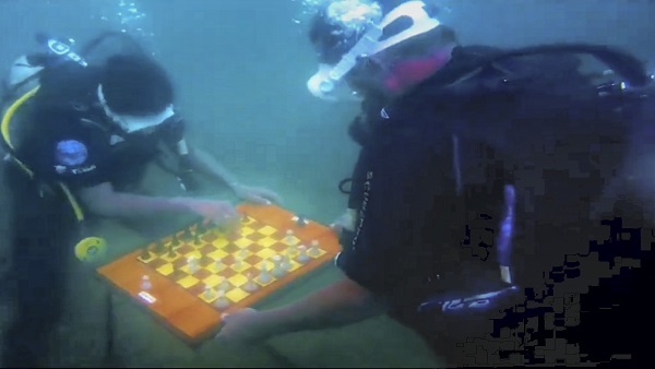 Plunging new depths to promote chess