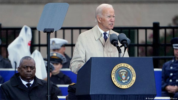 US Joe Biden vows to fight terrorism on 9 11 anniversary