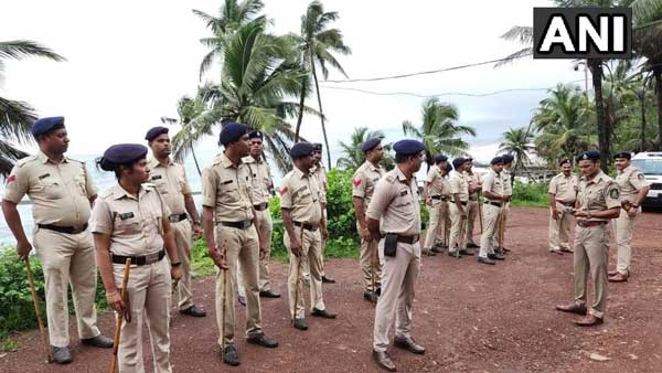 Police personnel deployed ahead of demolition of Curlies restaurant in Goa Police personnel deployed ahead of demolition of Curlies restaurant in Goa