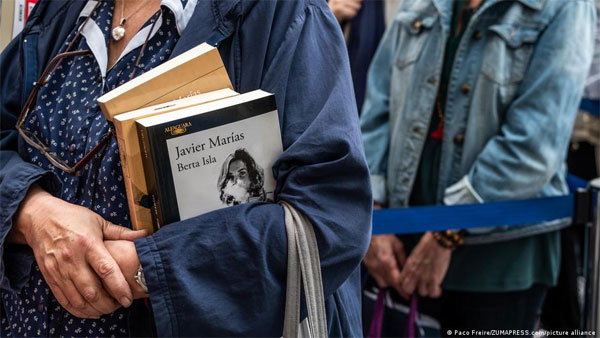 Spanish author Javier Marias