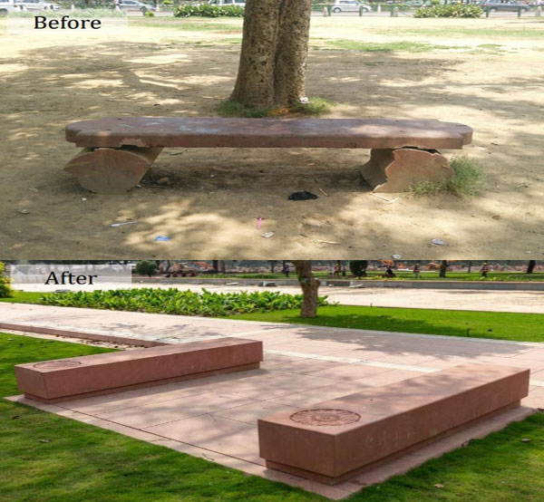 Kartavya Path: Before and now