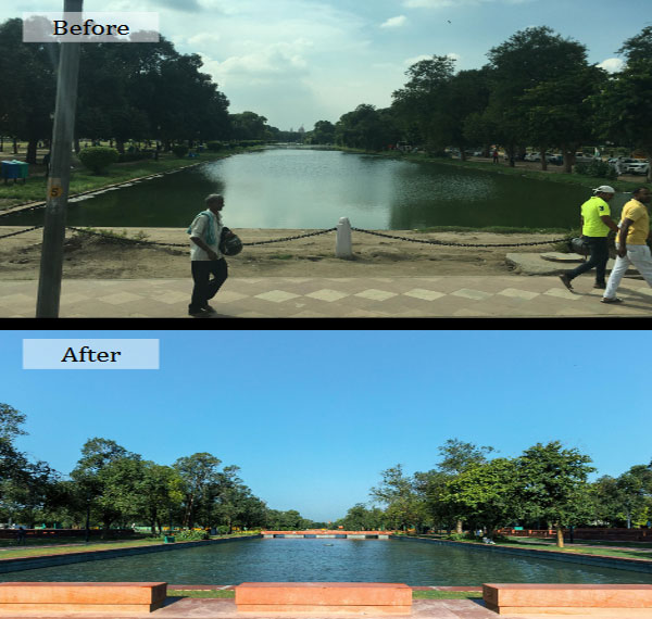 Kartavya Path: Before and now