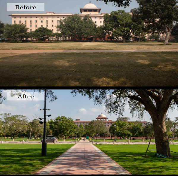 Kartavya Path: Before and now