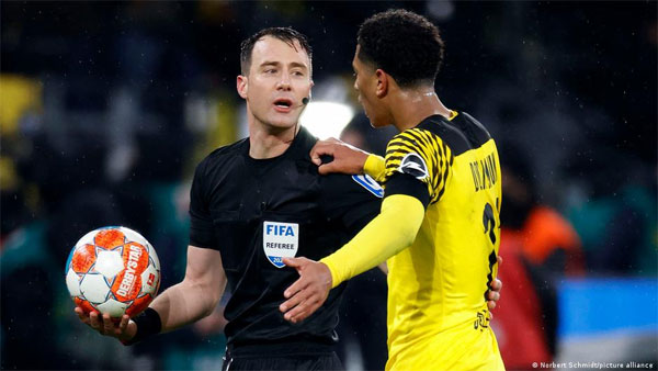Online abuse causes shortage of new German football referees Online abuse causes shortage of new German football referees