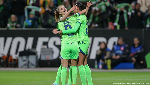 Wolfsburg out to upset wealthy Champions League rivals