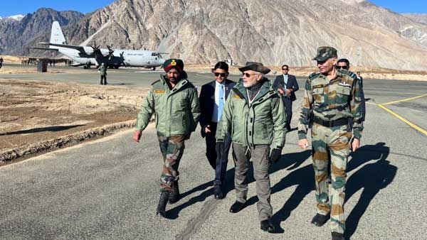 Since 2014, PM Modi has spent every Deepavali with soldiers Since 2014, PM Modi has spent every Deepavali with soldiers