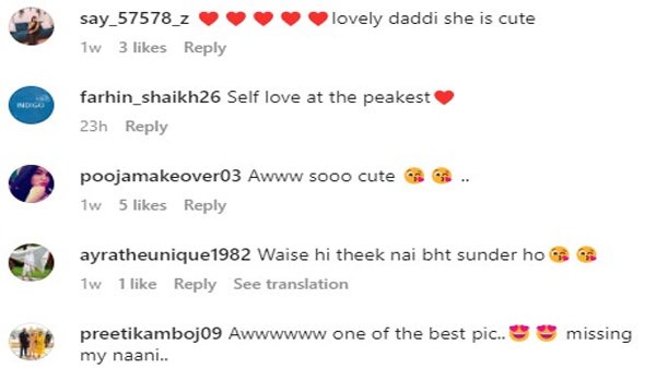 Grandma cant contain delight after getting make-up on | Video