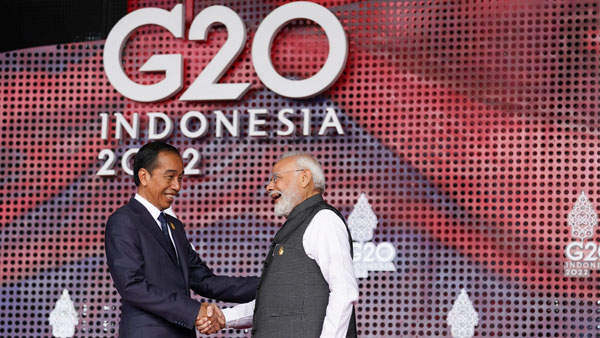 PM Modis camaraderie with world leaders clicked at the start of G20 Summit | Photos