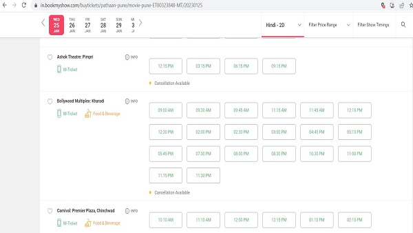 Did Pathaan set a new record for advance booking beating KGF 2 record? BookMyShow tells a different storySc