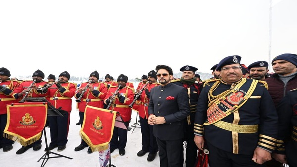 Union Minister Anurag Thakur at third edition of Khelo India