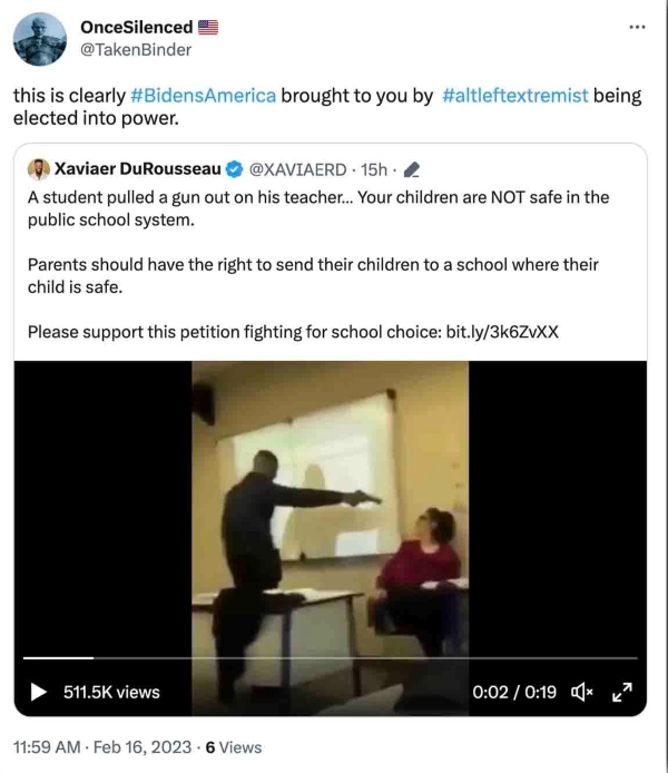 Fact Check: Is this video of a teen pointing a gun at his teacher from the US