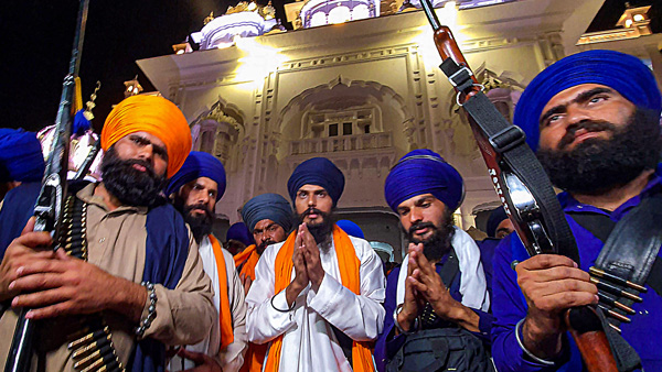 Pro-Khalistani leader Amritpal Singh Pro-Khalistani leader Amritpal Singh