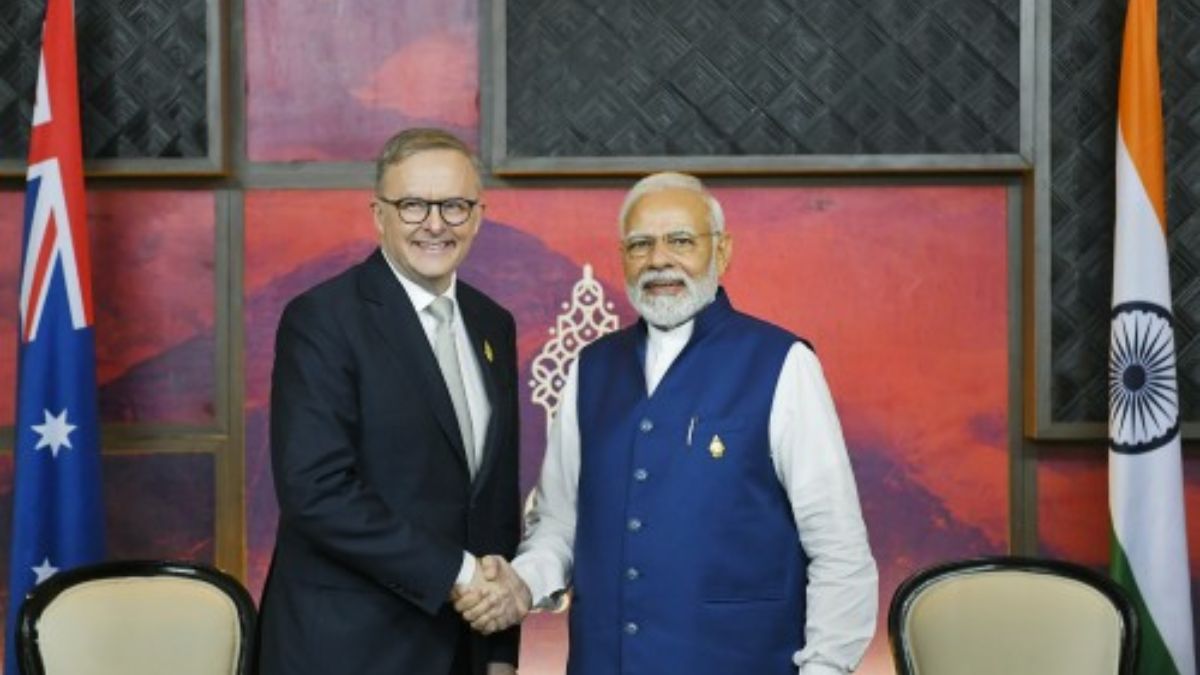 File photo of Prime Minister Narendra Modi and his Australian counterpart Anthony Albanese. File photo of Prime Minister Narendra Modi and his Australian counterpart Anthony Albanese.