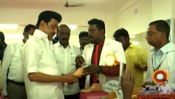 Free Prosthetics for people in need... CM Stalins highly beneficial scheme Free Prosthetics for people in need... CM Stalins highly beneficial scheme