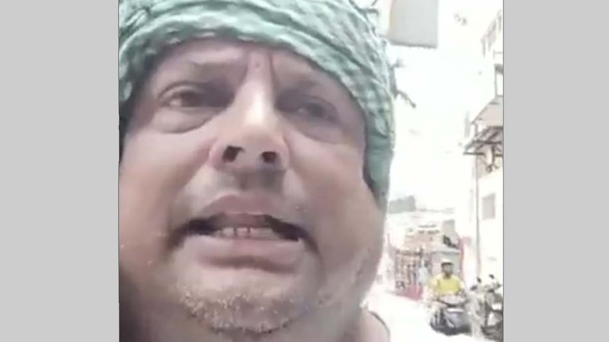 Fact Check: Is this man criticising CM Yogi for the killing of Atiq Ahmed Fact Check: Is this man criticising CM Yogi for the killing of Atiq Ahmed