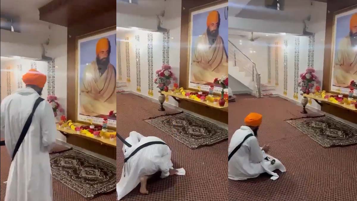 In Pictures: Amritpal Singh at Gurudwara before arrested