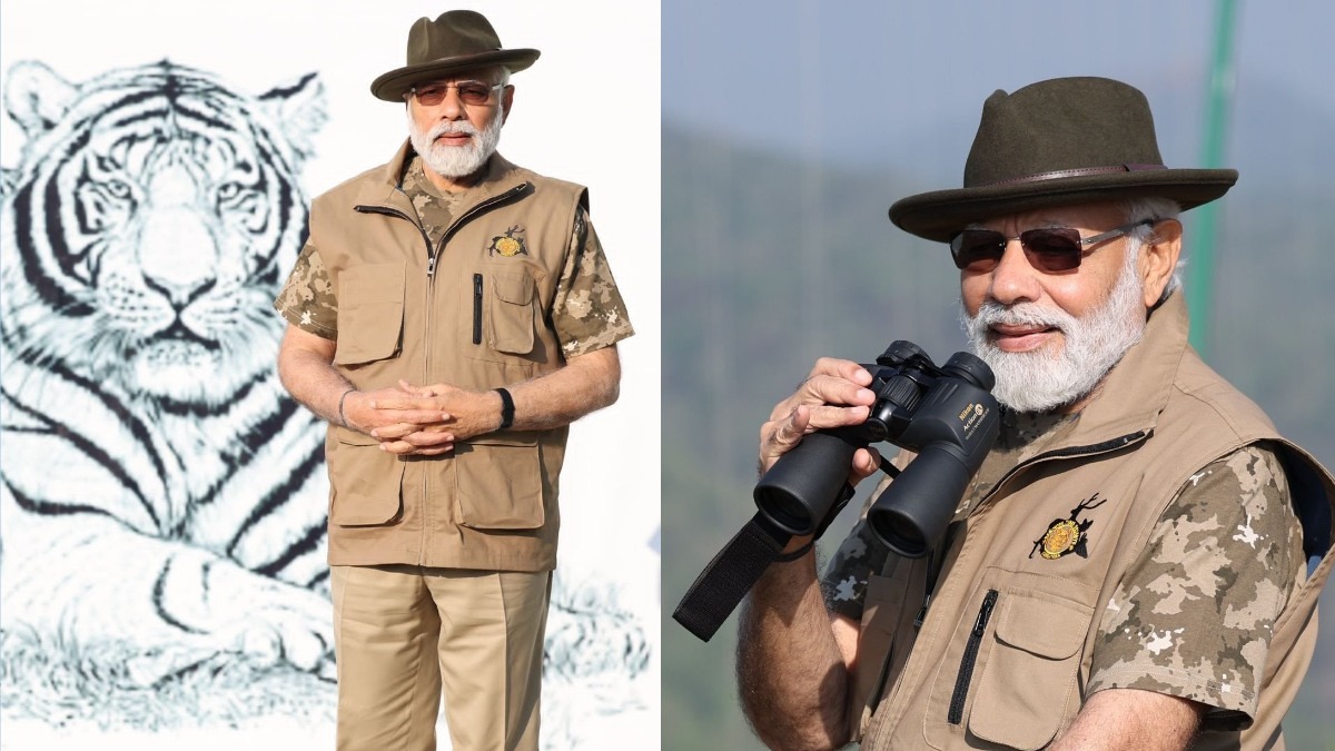 PM enjoys Safari ride at Bandipur Tiger Reserve in Karnataka