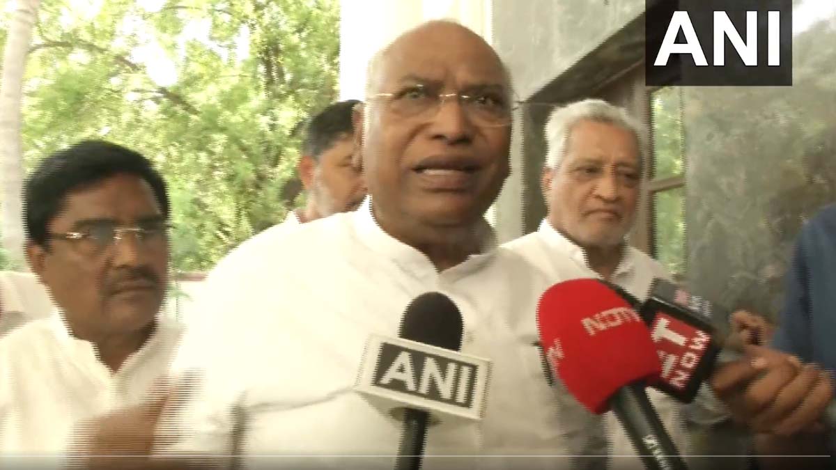 Congress National President Mallikarjun Kharge Congress National President Mallikarjun Kharge