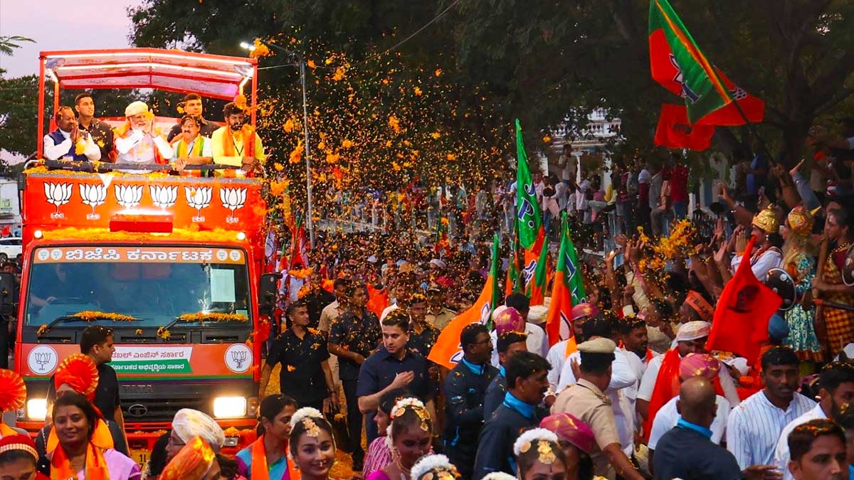 Karnataka: BJP’s dependency on PM Modi very visible in his rallies