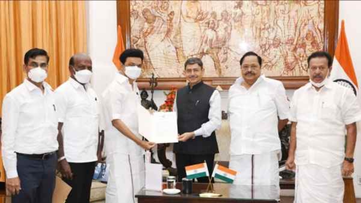 TN politicians slamming Governor Ravi over his controversial statements