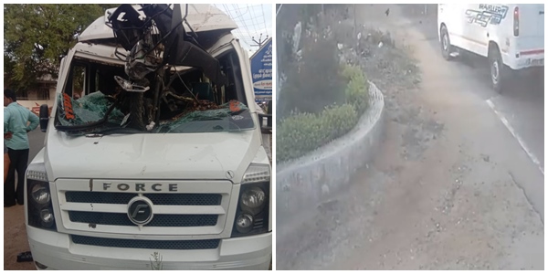 Accident Caught On Cam: Two Wheeler Hit By Car, Killing One On The Spot