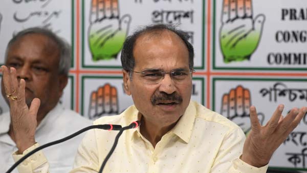 West Bengal Congress President and party MP Adhir Ranjan Chowdhury