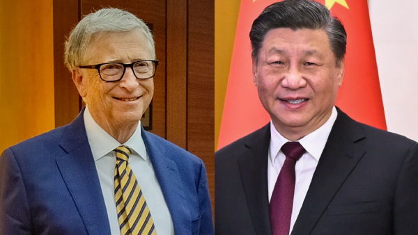 Chinese President Meets Old Friend Bill Gates, Says China Always Placed Hopes In American People