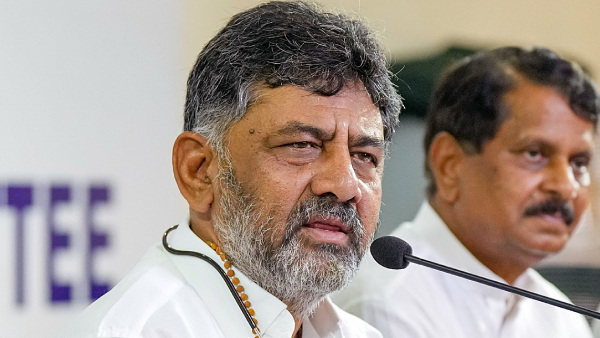 Karnataka Deputy Chief Minister D K Shivakumar