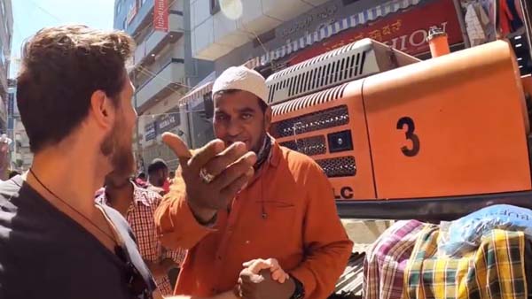 Caught on Camera: Dutch YouTuber Allegedly Harassed by Local Trader in Bengalurus Chickpet Market