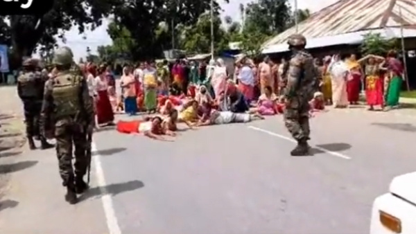 Help Us Help Manipur: Army Appeals For Support As Women Deliberately Block Routes [See Pics]
