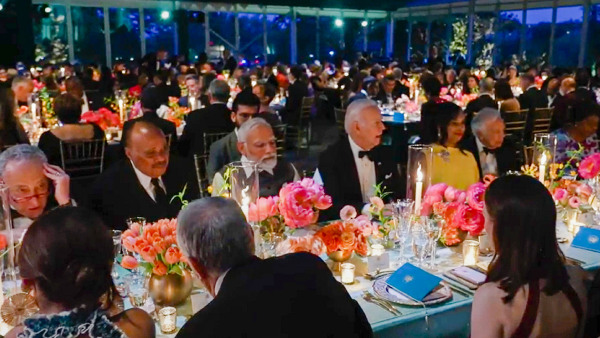 Inside Glimpses Of PM Modis State Dinner At White House Out, Courtesy Anand Mahindra