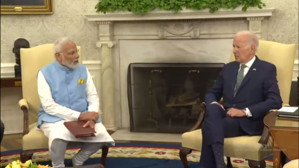 PM Modi, Biden Hold Bilateral Talks in White Houses Oval Office