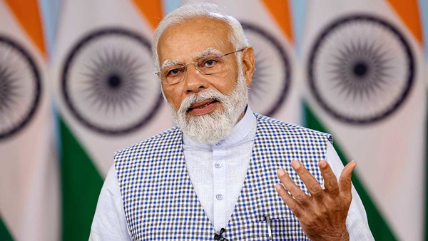 PM Modi Speaks To Gujarat CM Patel After Cyclone Landfall