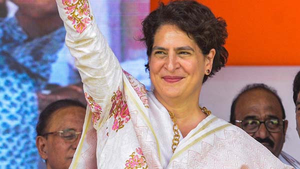 Congress general secretary Priyanka Gandhi