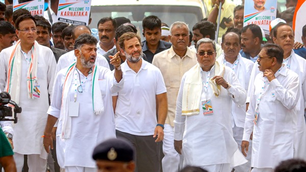 Karnataka Court Summons Rahul Gandhi, Siddaramaiah, Shivakumar Over Defamation Case By BJP