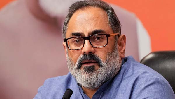 Union Minister Rajeev Chandrasekhar