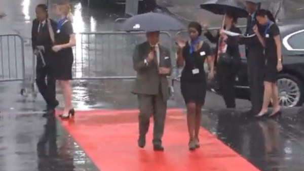 Did Pak PM Shehbaz Sharif Snatch Umbrella From Woman Or Chivalrous Act Gone Wrong?