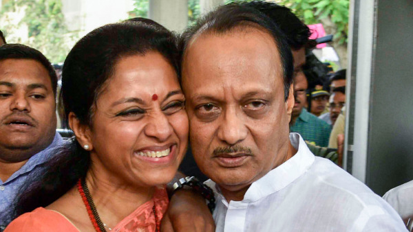 Supriya Sule and Ajit Pawar