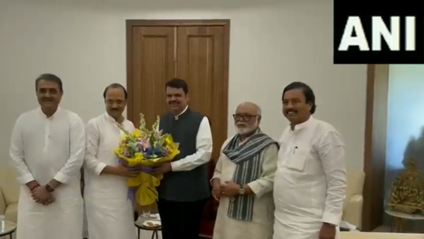 Ajit Pawar Meets Fadnavis To Discuss Allocation Of Portfolios